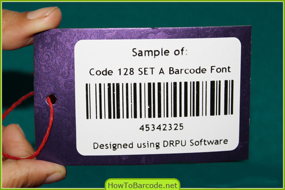 Code 128 Barcode File